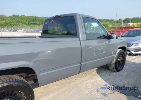 1997 Chevrolet C1500 Fleetside W/T from USA, damaged, VIN 1GCEC14W3VZ101294